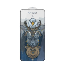 BOX 10 шт Захисне скло AMULET 2.5D HD Antistatic for iPhone 15 Plus/16 Plus Чорний ma34420_3340683