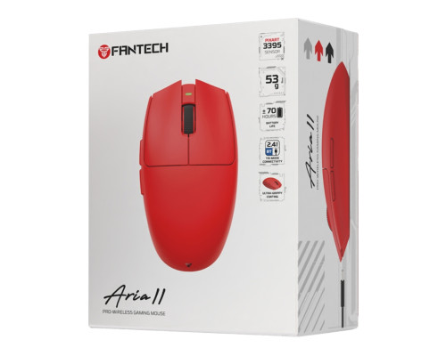 Бездротова Миша Ігрова FANTECH ARIA II XD7V2 Червоний ma37287_3668122