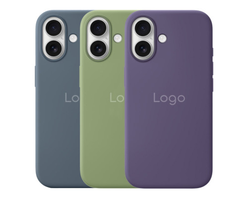 Чохол Silicone Case with MagSafe IC для iPhone 17 Purple Fog ma38630_3867796 2020000488422