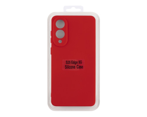 Чохол Silicone Cover Full Camera (A) для Samsung Galaxy S25 Edge 5G (S937) 14.Red ma38767_3868162 2020000493563