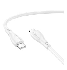 Кабель USB Borofone BX121 Type-C to Lightning PD27W Білий ma38232_3667923