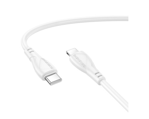 Кабель USB Borofone BX121 Type-C to Lightning PD27W Білий ma38232_3667923
