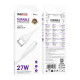 Кабель USB Borofone BX121 Type-C to Lightning PD27W Білий ma38232_3667923