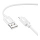 Кабель USB Hoco X122 Silicone Lightning 2.4A Білий ma38356_3668375