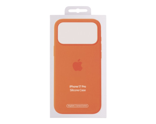 Чохол Silicone Case with MagSafe IC для iPhone 17 Pro Orange ma38629_3867783