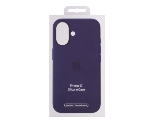 Чохол Silicone Case with MagSafe IC для iPhone 17 Purple Fog ma38630_3867796 2020000488422