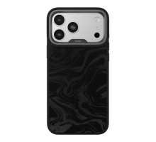 Чохол Kajsa Glamorous Collection Fluid Art with MagSafe для iPhone 17 Pro Black O-Ring ma96243_249641 2020000507666