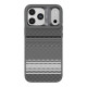 Чохол Kajsa Resort Collection Gradient Stripe with MagSafe для iPhone 17 Pro Max Grey B-Ring ma95866_249663 2020000507406