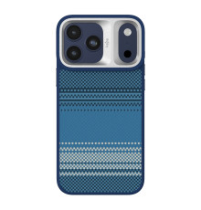 Чохол Kajsa Resort Collection Gradient Stripe with MagSafe для iPhone 17 Pro Blue B-Ring ma95867_249668 2020000507499