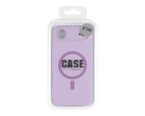 Чохол Glow Silicone Case Full Camera with Magsafe для iPhone 17 Air Light purple ma37991_3666820 2020000501671