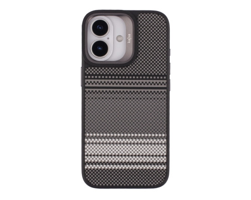 Чохол Kajsa Resort Collection Gradient Stripe with MagSafe для iPhone 17 Black ma96251_249679 2020000507581
