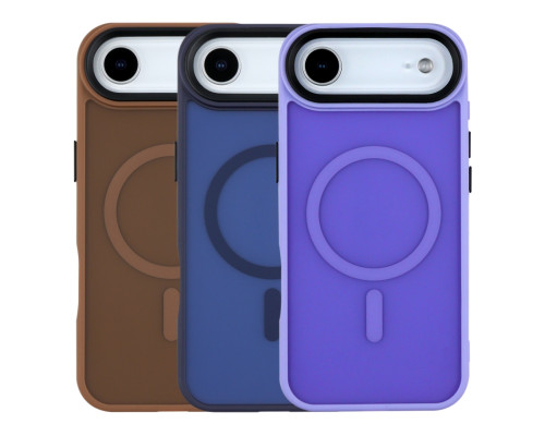 Чохол TPU+PC ShadowMat with MagSafe для iPhone 17 Air Grey ma38954_3869070 2020000497677