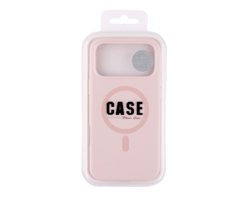 Чохол Glow Silicone Case with Magsafe для iPhone 17 Pro Pink ma37988_3666791 2020000502111