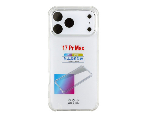 Чохол TPU Virgin Hard Full Camera для iPhone 17 Pro Max Transparent ma38111_3667588 2020000491767