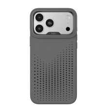 Чохол Kajsa Splendid Collection Circle with MagSafe для iPhone 17 Pro Max Grey O-Ring ma129241_333637 2020000508977