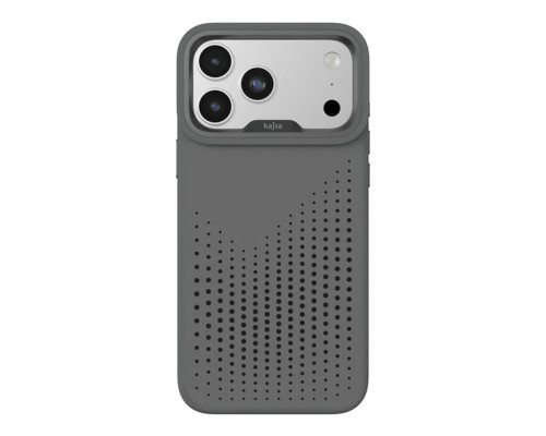 Чохол Kajsa Splendid Collection Circle with MagSafe для iPhone 17 Pro Max Grey O-Ring ma129241_333637 2020000508977