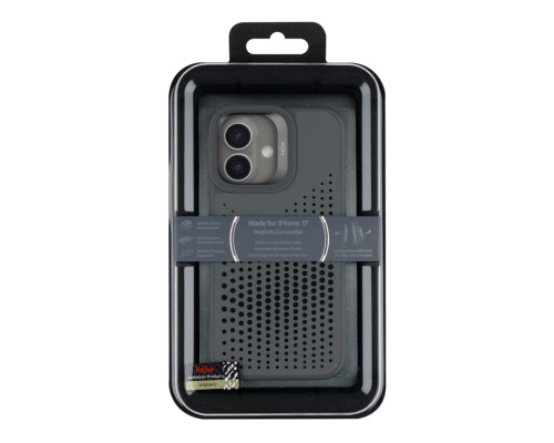 Чохол Kajsa Splendid Collection Circle with MagSafe для iPhone 17 Grey ma129244_333652 2020000509066