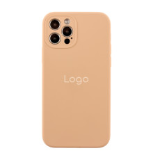 Чохол Silicone Case Full Size with Frame для iPhone 12 Pro Max 92.Desert Gold ma24508_1601044
