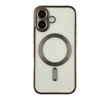 Чохол TPU Metallic Chrome Full Camera with Magsafe для iPhone 17 Chrome Black ma38675_3867885 2020000491613