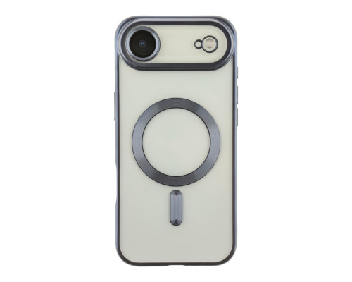 Чохол TPU Metallic Chrome Full Camera with Magsafe для iPhone 17 Air Chrome Dark Blue ma38676_3867895