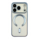 Чохол TPU Metallic Chrome Full Camera with Magsafe для iPhone 17 Pro Chrome Blue ma38677_3867902