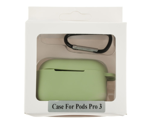 Футляр Silicone Case with hook для Airpods Pro 3 01.Mint ma38720_3867978