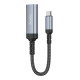 Перехідник Hoco UA43A Type-C to HDTV female 4K 30Hz 20cm Сiрий ma38773_3868177