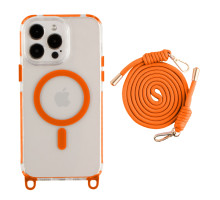 Чохол TPU+PC LanyardCase with MagSafe для iPhone 17 Pro Orange ma39120_3869959 2020000499916