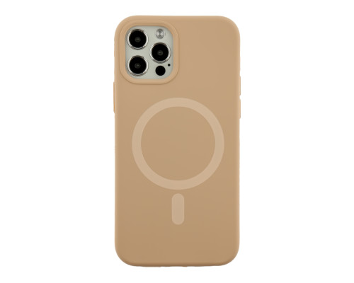 Чохол Glow Silicone Case with Magsafe для iPhone 12/12 Pro Desert Gold ma36053_3869384 2020000497318