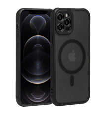 Чехол TPU+PC Anti Drop Full Camera with MagSafe для iPhone 12 Pro М'ята упаковка Black ma263942_695861 2020000519409