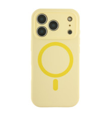 Чохол Glow Silicone Case Full Camera with Magsafe для iPhone 18 Pro Yellow ma253986_761848 2020000520184