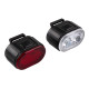 Велоліхтар 078 2LED IPX4 Waterproof 6 Modes Чорний ma36325_2359