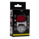 Велоліхтар 078 2LED IPX4 Waterproof 6 Modes Чорний ma36325_2359
