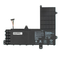 Батарея для ноутбука ASUS B21N1506 Short Cable (коннектор 3см від края, EeeBook E502MA, E502SA, E502NA, L502MA, L502SA) 7.6V 3400mAh 26Wh Black NBB-100459