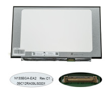 Матриця 13.3 N133BGA-EA2 (1366*768, 30pin(eDP), LED, SLIM(без планок та вушок), матова, роз'єм праворуч знизу) для ноутбука NBB-107479