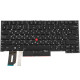 Клавіатура для ноутбука LENOVO (ThinkPad: T14s) rus, black, підсвічування клавіш, без кадру, с джойстиком NBB-110951