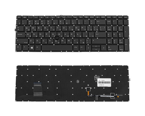 Клавиатура для ноутбука HP (ProBook: 850 G8, 855 G8) rus, black, без фрейма, с джойстиком NBB-112073