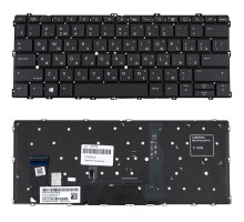 Клавіатура для ноутбука HP (EliteBook X360: 1030 G3, 1030 G4) rus, black, підсвічування клавіш, без фрейму, без фрейма NBB-120709