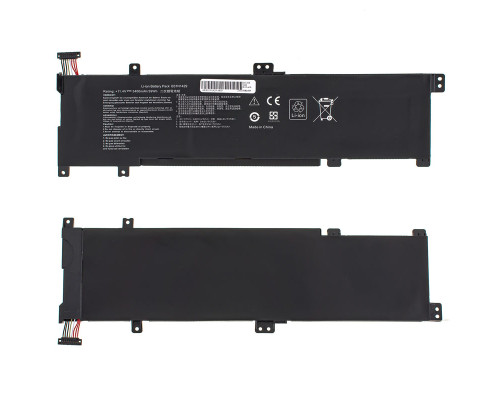 Батарея для ноутбука ASUS B31N1429 (K501LX, K501LB, K501UX, K501UB) 11.4V 3400mAh 39Wh Black NBB-123403