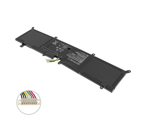 Батарея для ноутбука ASUS C21N1423 (X302LA, X302LJ, X302UA, X302UJ) 7.6V 4840mAh 38Wh Black (0B200-01360100) NBB-124594