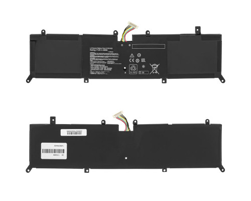 Батарея для ноутбука ASUS C21N1423 (X302LA, X302LJ, X302UA, X302UJ) 7.6V 4840mAh 38Wh Black (0B200-01360100) NBB-124594