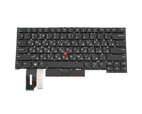 Клавіатура для ноутбука LENOVO (ThinkPad: P1) rus, black, без фрейму NBB-124843