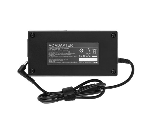 Блок живлення для ноутбука ASUS 20V, 10A, 200W, 6.0*3.7мм-PIN, (AC Adapter) black (без кабелю!) NBB-124952