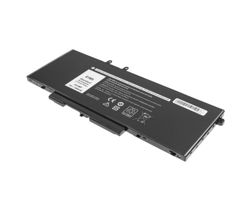 Батарея для ноутбука DELL 4GVMP (Latitude 5400, Precision 5400) 7.6V 8000mAh 61Wh Black NBB-128672