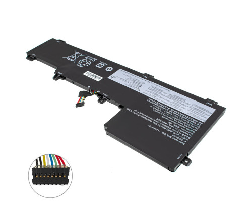 Батарея для ноутбука LENOVO L20M4PE1 (IdeaPad 5 Pro 16ACH6, 5 Pro 16ARH7) 15.36V 4883mAh 75Wh Black