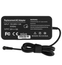 Блок живлення для ноутбука ASUS 20V, 12A, 240W, 6.0*3.7мм-PIN, (Replacement AC Adapter) black (без кабелю!) NBB-133898