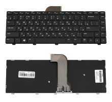 Клавіатура для ноутбука DELL (Inspiron: 3421, 5421, 5435, 5437) rus, black NBB-134969