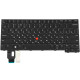 Клавіатура для ноутбука Lenovo (ThinkPad: T14, L14 Gen 3) rus, black, підсвічування клавіш (ОРИГІНАЛ) NBB-137308