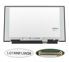 Матриця 15.6 LQ156M1JW26 (1920*1080, 40pin(eDP, IPS, 240HZ), LED, SLIM(без планок та вушок), матова, роз'єм праворуч знизу) ноутбука NBB-139862