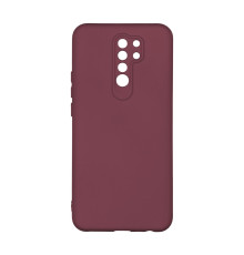 Чохол Silicone Cover Full Camera (A) для Xiaomi Redmi 9 Колір 42.Maroon 2020000351740